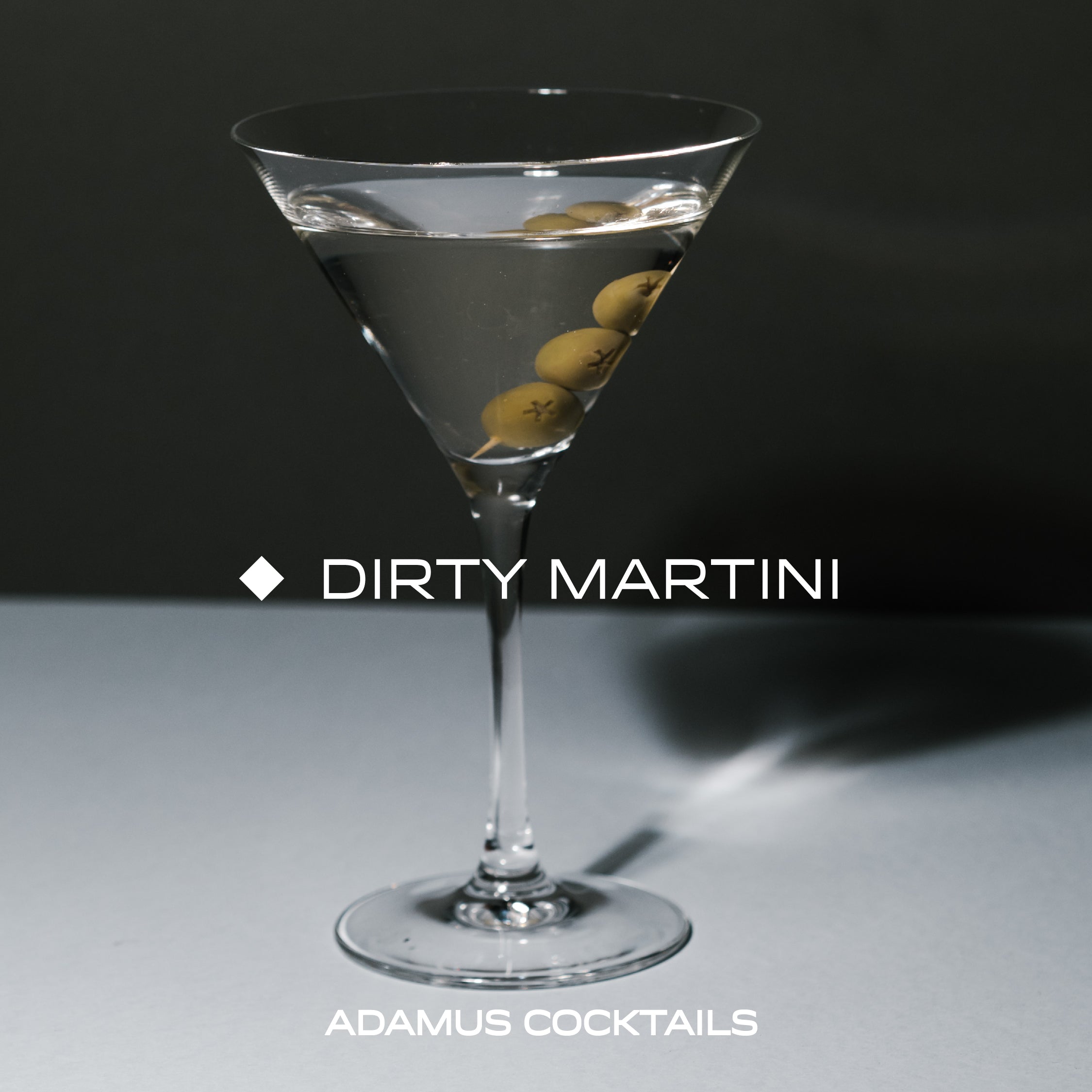 DIRTY MARTINI COCKTAIL RECIPE ADAMUS