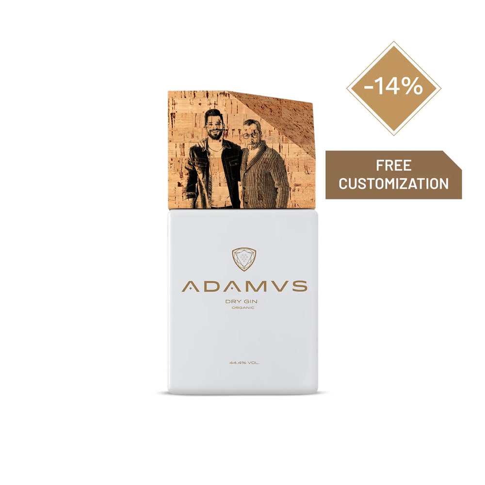 Customized Adamus Organic Dry Gin Magnum 250cl - Father's day