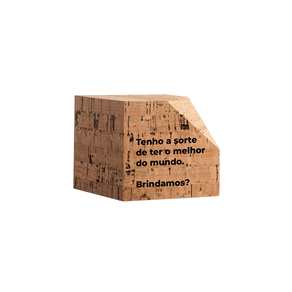 Customized Message Gift Box Pack - 1 Customized Adamus Organic Dry Gin 70cl, 2 Adamus Glasses & 2 Cork Coasters - Father's day