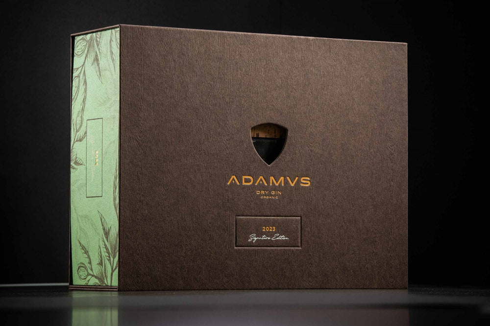 Adamus Organic Dry Gin Signature Edition 2023 Gift Box Personalizado