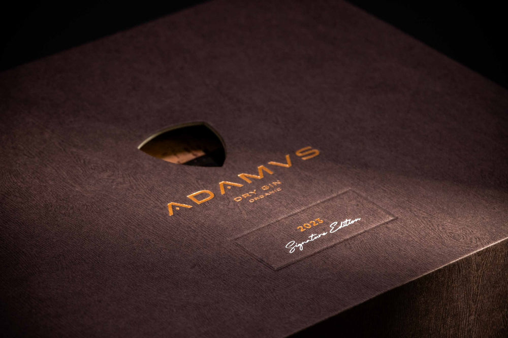 Adamus Organic Dry Gin Signature Edition 2023 Gift Box Personalizado